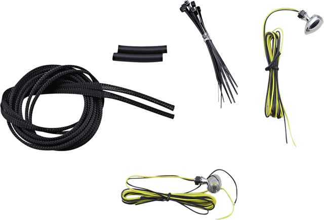 CUSTOM DYNAMICS 2040-2712 Micro Turn Signals - Amber -Chrome — image 1 of 2