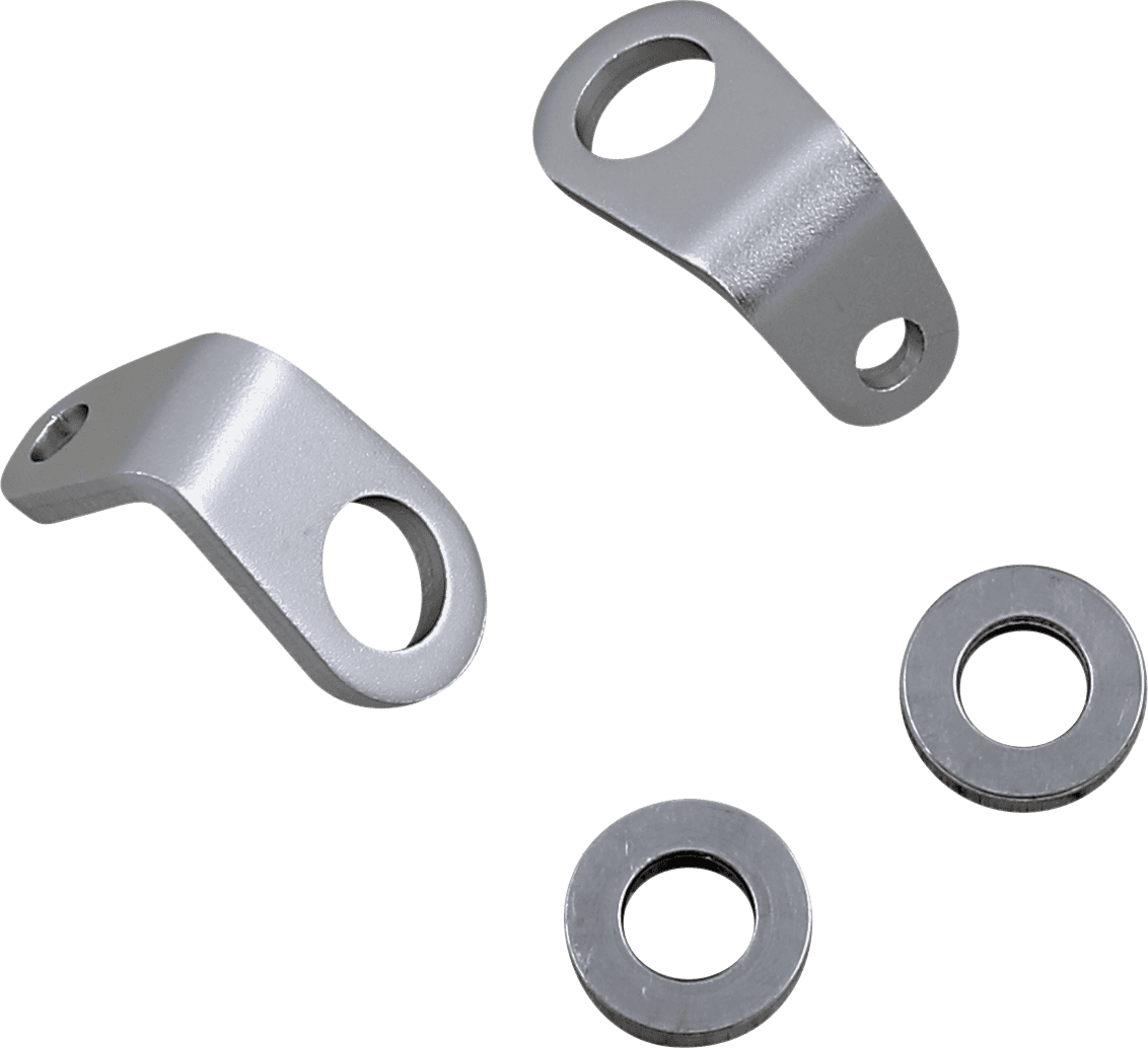 CUSTOM DYNAMICS 2040-2716 Mount - Micro Turn Signal - L-Bracket - Silver