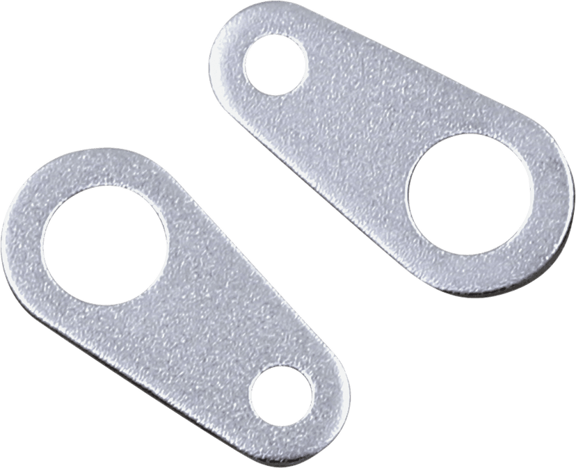 CUSTOM DYNAMICS 2040-2718 Mount - Micro Turn Signal - Straight Bracket - Silver — image 2 of 2