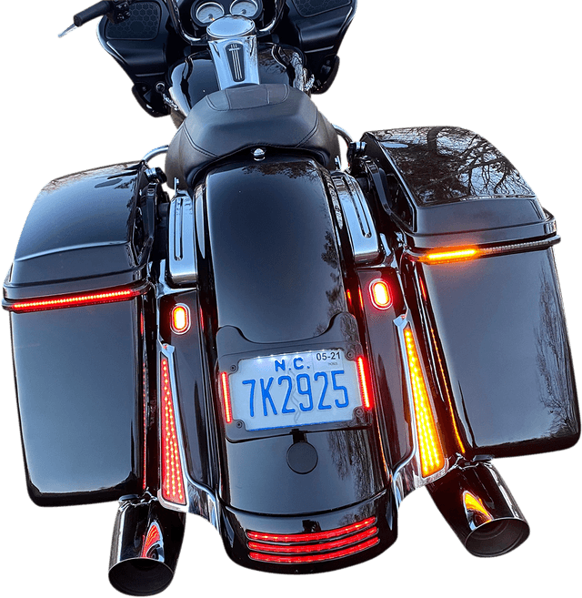 CUSTOM DYNAMICS 2040-2721 Panel Lights - Chrome - Smoke Lens — image 2 of 2