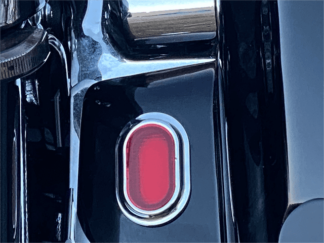 CUSTOM DYNAMICS 2040-2745 Antenna Grommet Light - Red Lens - Chrome — image 4 of 4