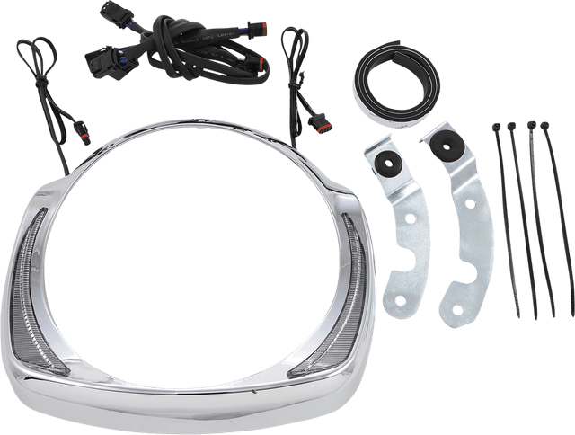 CIRO 2040-2762 Headlight Bezel - Chrome — image 1 of 3