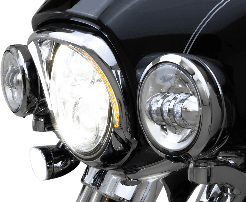 CIRO 2040-2762 Headlight Bezel - Chrome — image 3 of 3