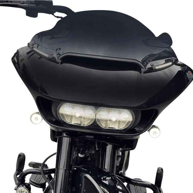 CUSTOM DYNAMICS 2040-2816 Windshield Trim - Black — image 4 of 7