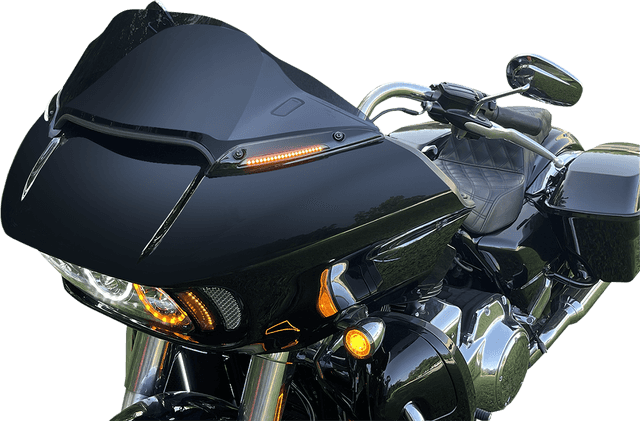 CUSTOM DYNAMICS 2040-2816 Windshield Trim - Black — image 3 of 7