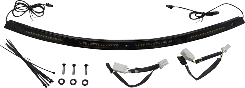 CUSTOM DYNAMICS 2040-2824 Windshield Trim - Black