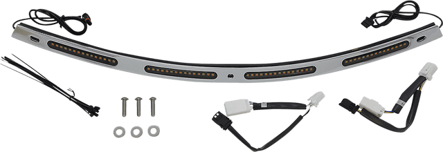 CUSTOM DYNAMICS 2040-2825 Windshield Trim - Chrome