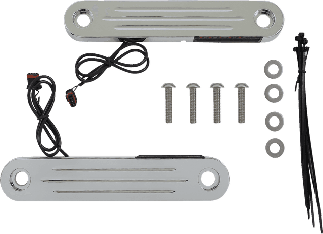 CUSTOM DYNAMICS 2040-2833 Light Strip - Chrome — image 1 of 5