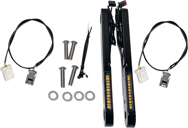 CUSTOM DYNAMICS 2040-2835 Light Strip - Black