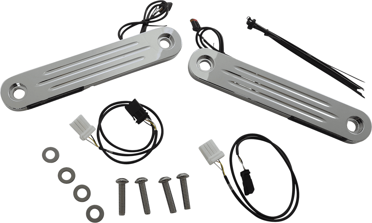 CUSTOM DYNAMICS 2040-2836 Light Strip - Chrome