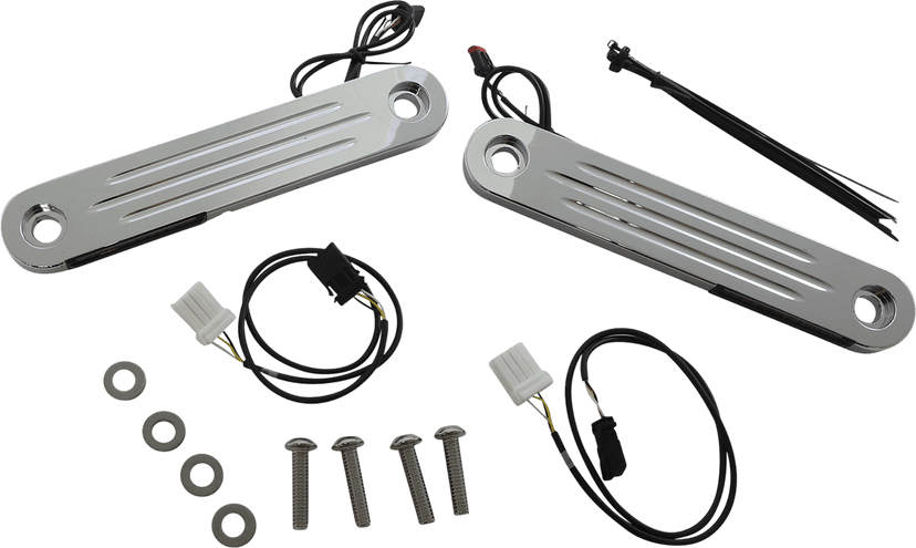CUSTOM DYNAMICS 2040-2836 Light Strip - Chrome
