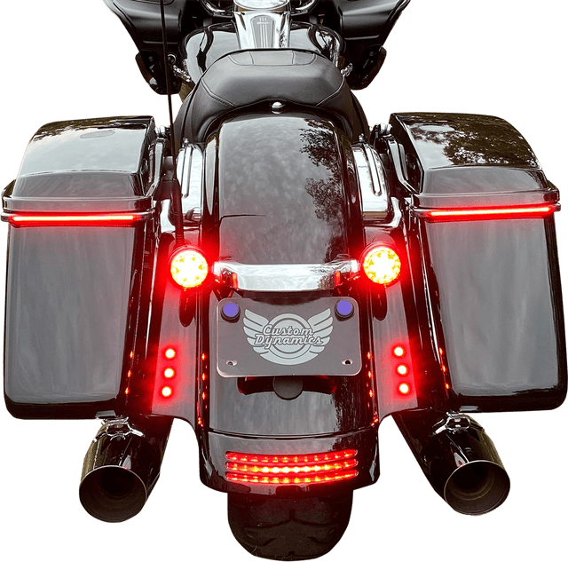 CUSTOM DYNAMICS 2040-2839 LED Lights - Red - Polished — image 2 of 2