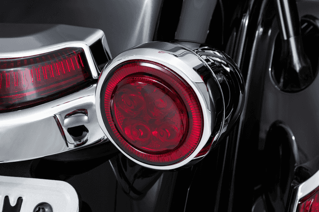 CIRO 2040-2859 Turn Signal Insert - Red LED - Red Lens - Chrome — image 2 of 3