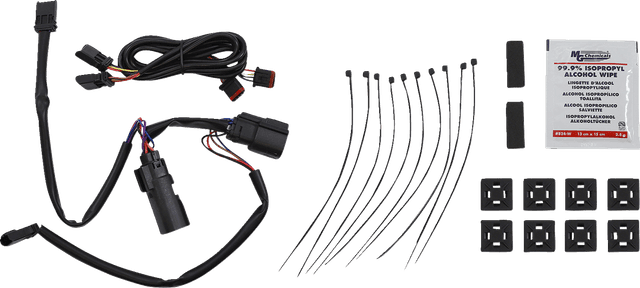 CUSTOM DYNAMICS 2040-2872 Latch Light - Saddlebag - Dual Color - Red - Chrome — image 2 of 2