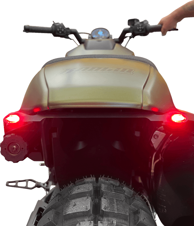 KODLIN USA 2040-2915 Light Bar - Sportster S - Black — image 3 of 4