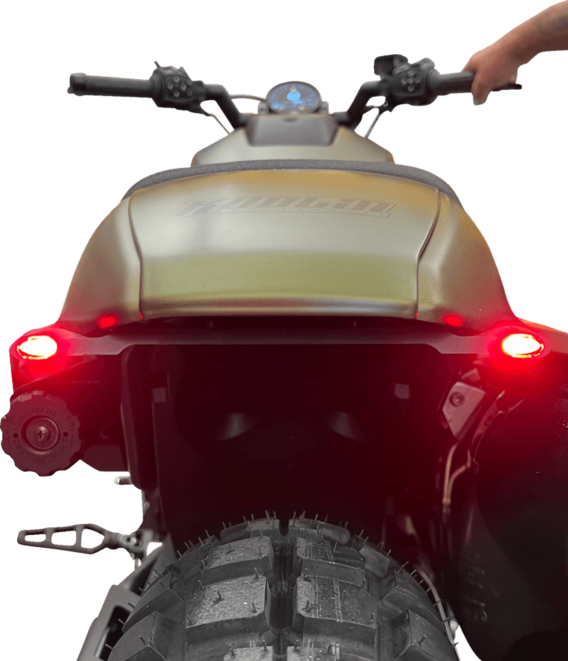 KODLIN USA 2040-2915 Light Bar - Sportster S - Black — image 3 of 4