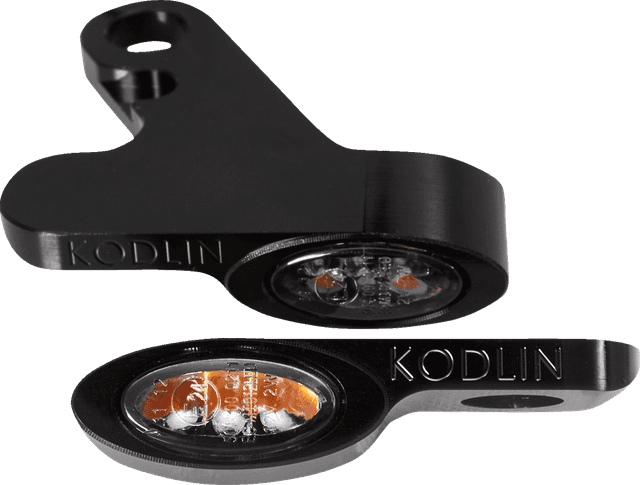 KODLIN USA 2040-2916 LED 2-1 Front Turn Signal w/ Running Light - Black — image 1 of 5