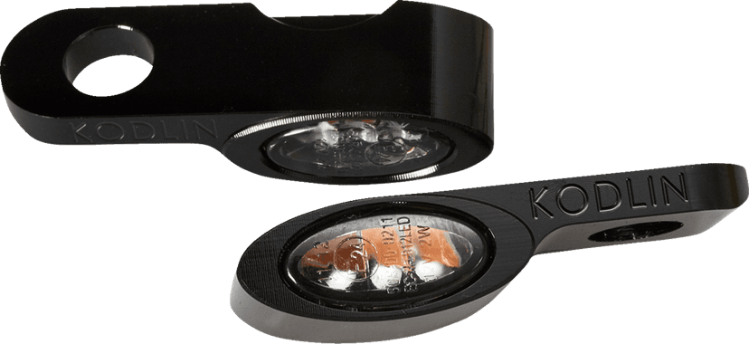KODLIN USA 2040-2918 Turn Signal w/ Running Light - Universal - Black — image 1 of 5