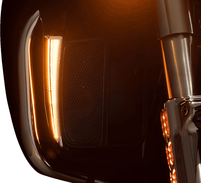 CIRO 2040-2975 Lower Fairing Lights - Chrome — image 3 of 8