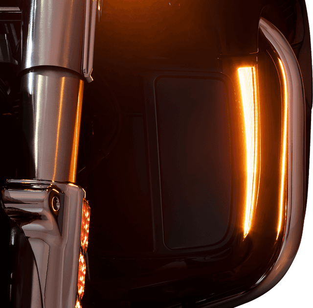 CIRO 2040-2976 Lower Fairing Lights - Black — image 2 of 4