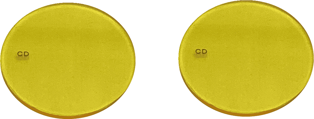 CUSTOM DYNAMICS 2040-2979 Fog Light Lens - Yellow