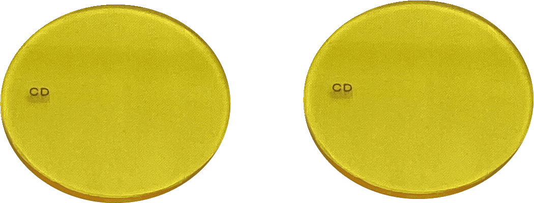 CUSTOM DYNAMICS 2040-2979 Fog Light Lens - Yellow
