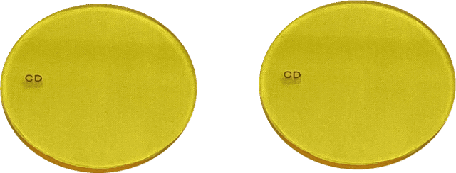 CUSTOM DYNAMICS 2040-2979 Fog Light Lens - Yellow — image 1 of 7