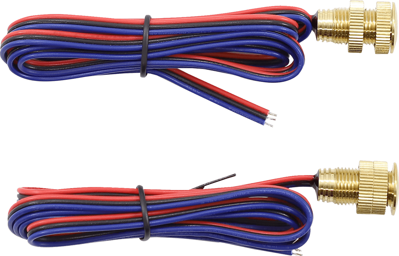 PAUL YAFFE BAGGER NATION 2040-2995 Lightning Bolts - Red - Brass