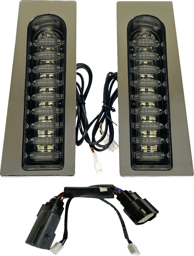 CUSTOM DYNAMICS 2040-3065 ProBEAM® Fillerz® Dual Color Lights - Smoke - Chrome