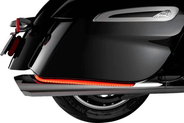 CIRO 2040-3136 LED Bag Lights - Red Lens - Indian — image 2 of 3