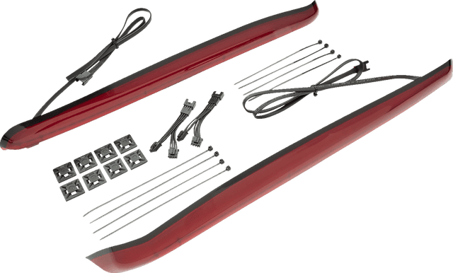 CIRO 2040-3136 LED Bag Lights - Red Lens - Indian — image 1 of 3