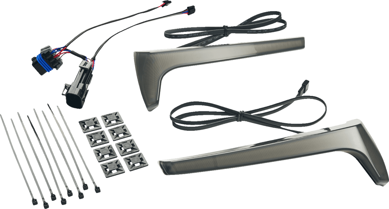CIRO 2040-3137 Saddlebag Light - Smoke Lens - Indian