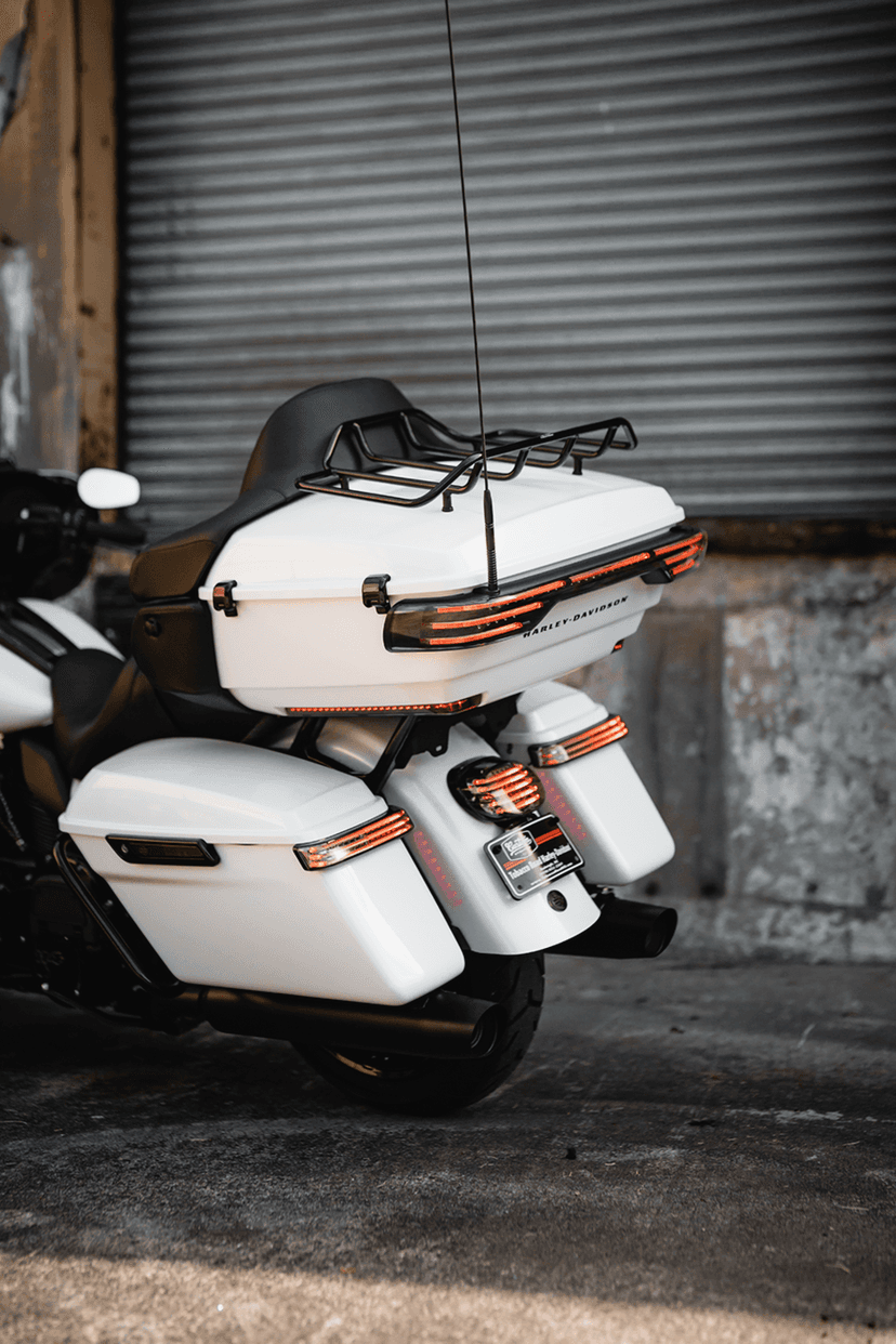 CUSTOM DYNAMICS 2040-3140 Tour Pak Light - Brake/Sequential Turn Signal - Red Lens — image 2 of 2