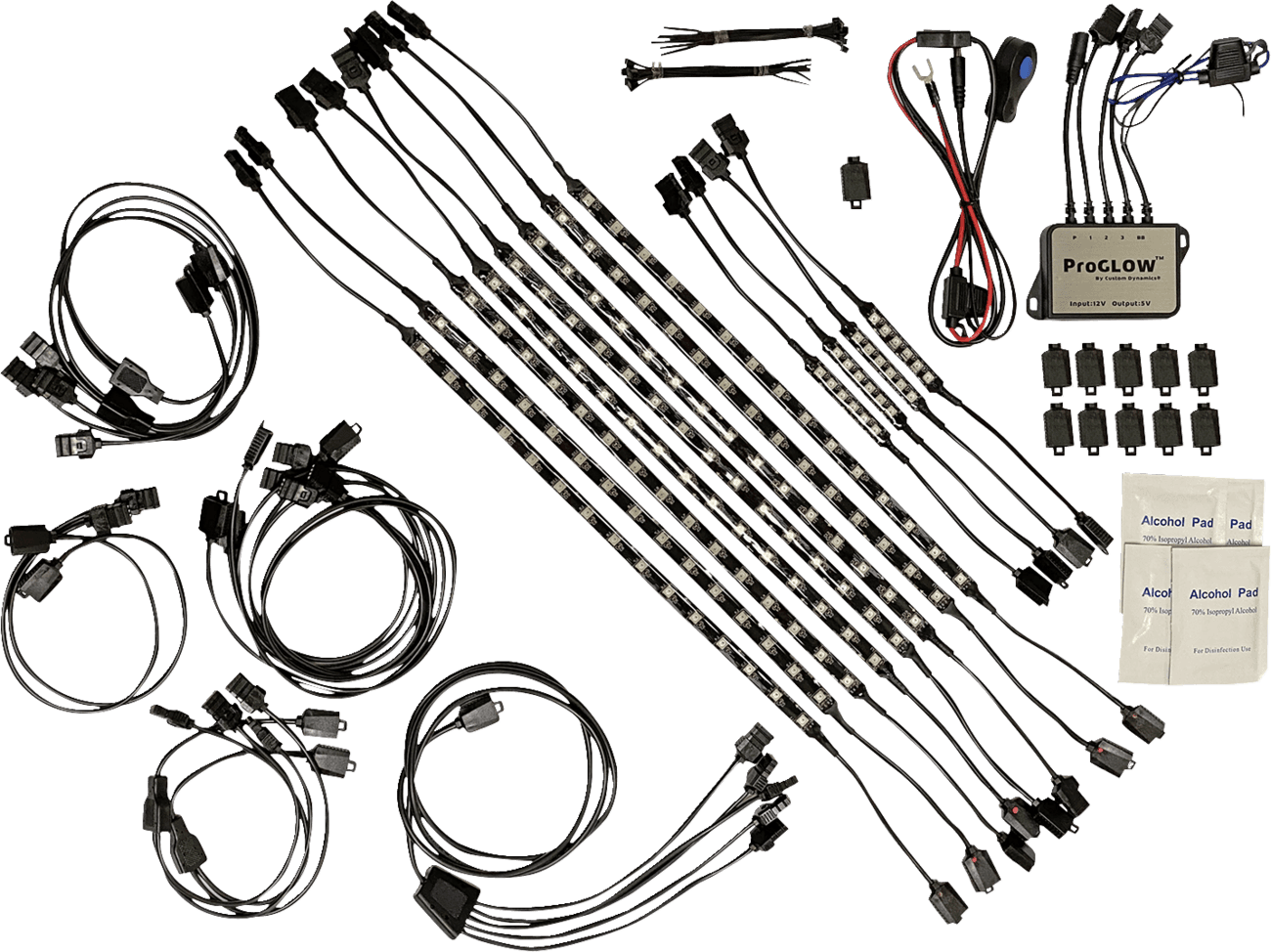 CUSTOM DYNAMICS 2040-3146 ProGLOW™ Light Kit - Harley Davidson Trike