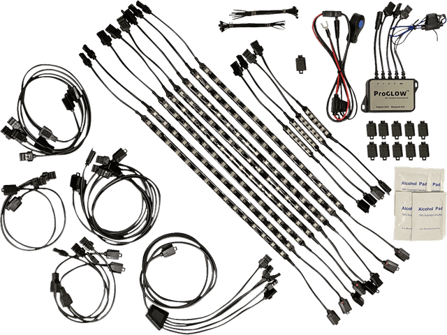 CUSTOM DYNAMICS 2040-3146 ProGLOW™ Light Kit - Harley Davidson Trike