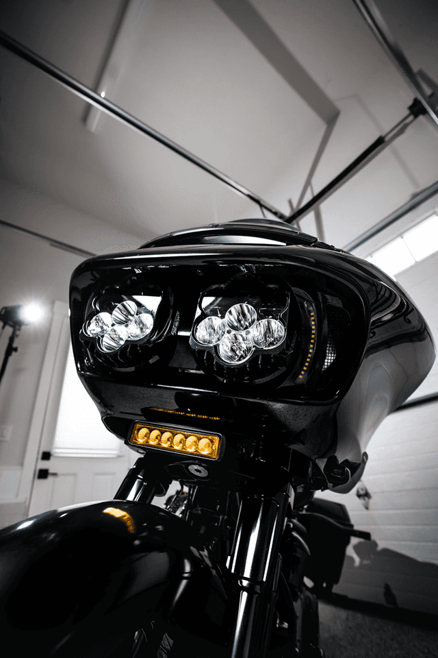 CUSTOM DYNAMICS 2040-3194 LED Light Bar - Yellow Lens - Road FLTR — image 2 of 7