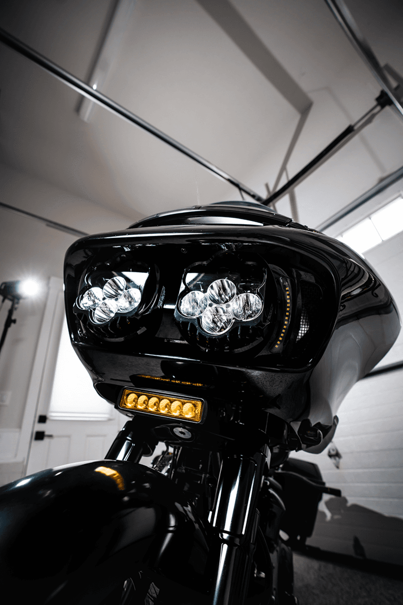 CUSTOM DYNAMICS 2040-3194 LED Light Bar - Yellow Lens - Road FLTR — image 2 of 7