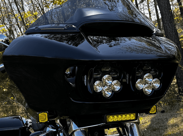 CUSTOM DYNAMICS 2040-3194 LED Light Bar - Yellow Lens - Road FLTR — image 6 of 7