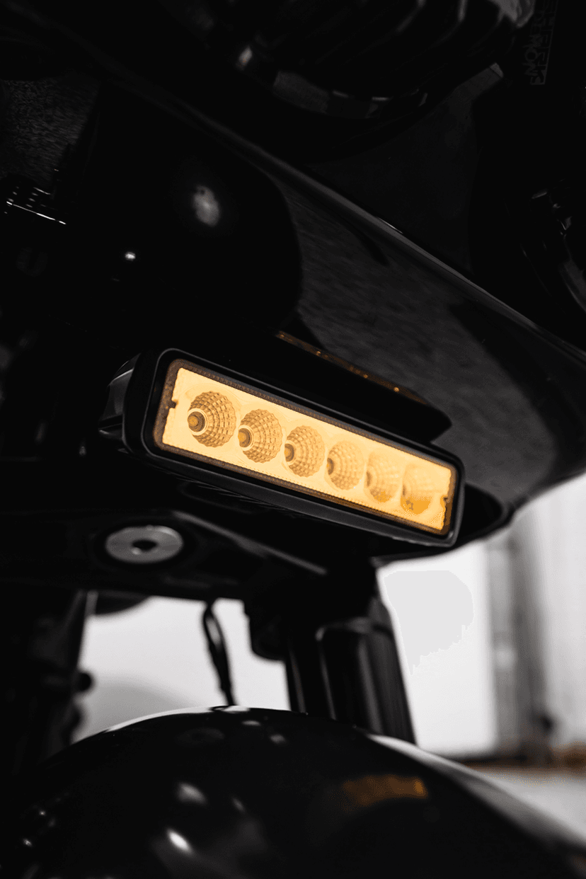CUSTOM DYNAMICS 2040-3194 LED Light Bar - Yellow Lens - Road FLTR — image 3 of 7
