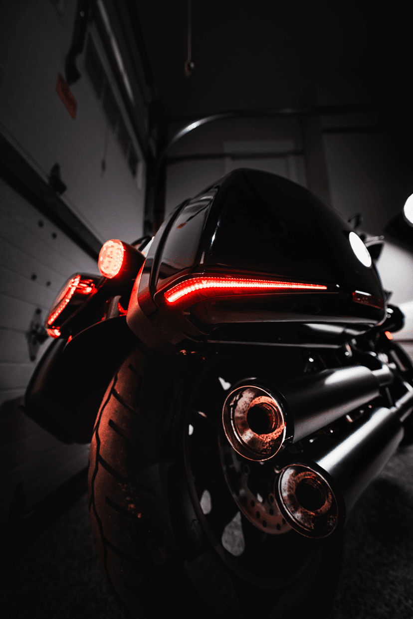 CUSTOM DYNAMICS 2040-3197 Saddlebag Lights - LED - Red Lens — image 2 of 6