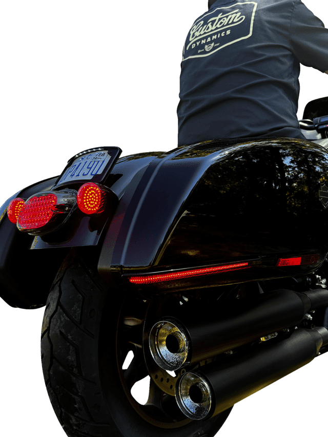 CUSTOM DYNAMICS 2040-3198 Saddlebag Lights - LED - Smoke Lens — image 3 of 6