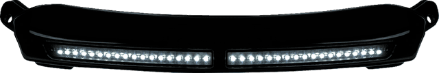 CUSTOM DYNAMICS 2040-3230 LED Windshield Trim - Gloss Black — image 1 of 6
