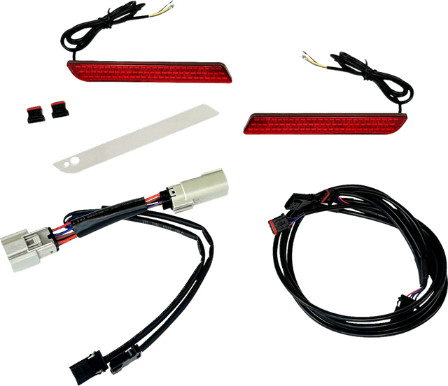 CUSTOM DYNAMICS 2040-3235 LED Reflector Light - Fender - Red