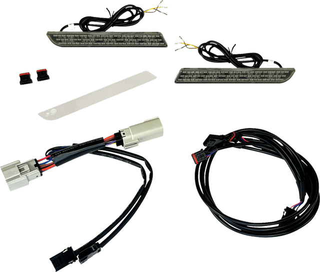 CUSTOM DYNAMICS 2040-3236 LED Reflector Light - Fender - Smoked