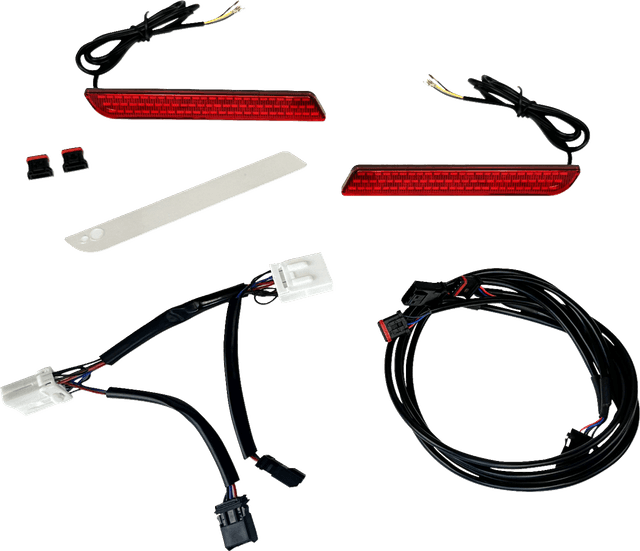 CUSTOM DYNAMICS 2040-3237 LED Reflector Light - Fender - Red