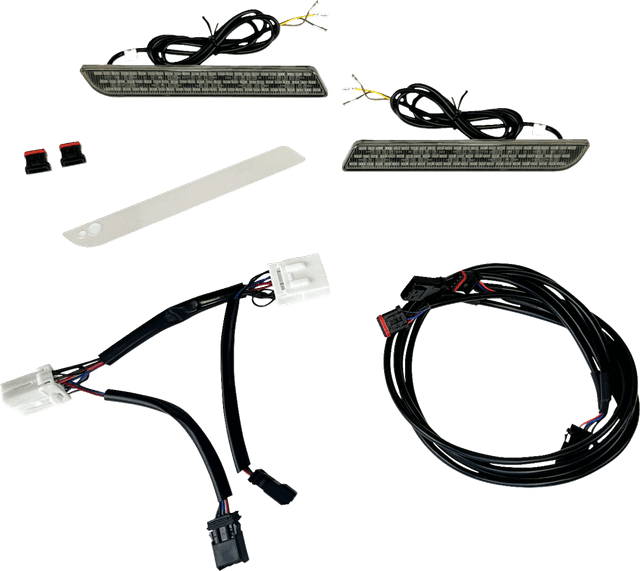 CUSTOM DYNAMICS 2040-3238 LED Reflector Light - Fender - Smoke