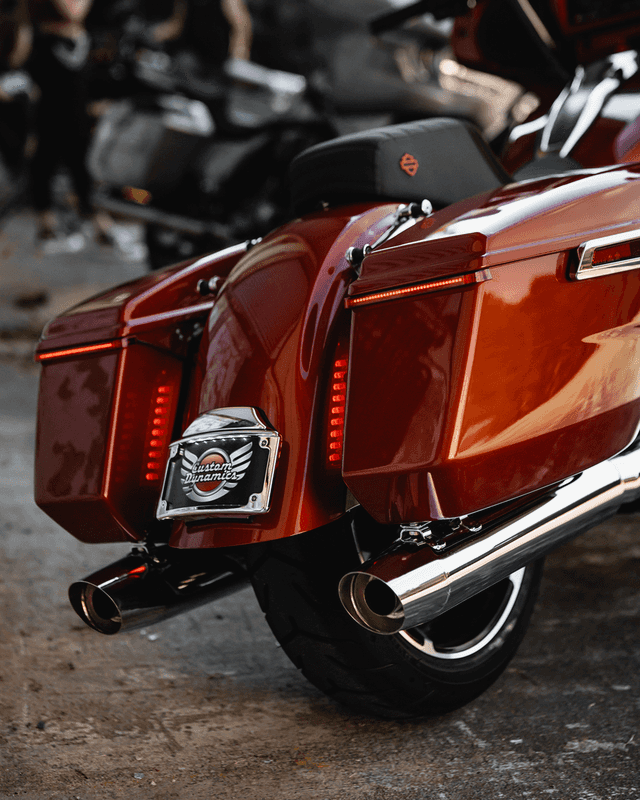 CUSTOM DYNAMICS 2040-3239 LED Saddlebag Light - Low-Profile - Red — image 3 of 4
