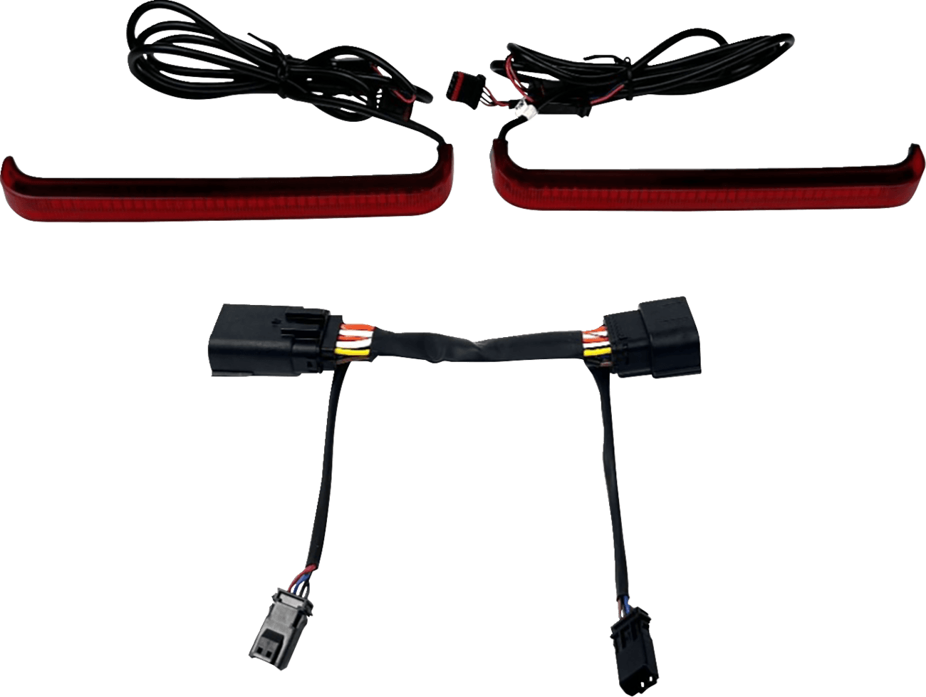 CUSTOM DYNAMICS 2040-3239 LED Saddlebag Light - Low-Profile - Red