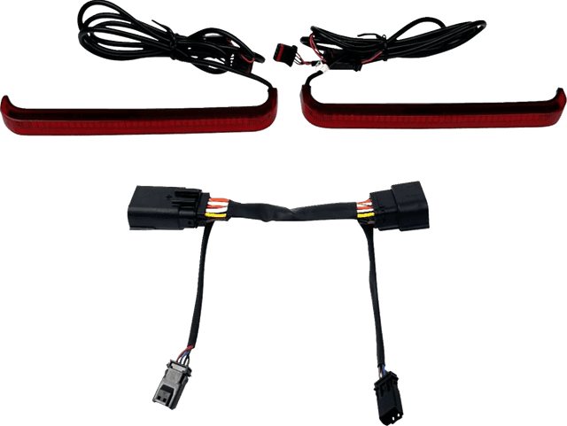 CUSTOM DYNAMICS 2040-3239 LED Saddlebag Light - Low-Profile - Red — image 1 of 4