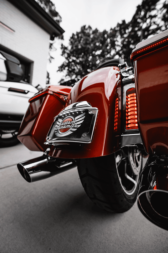 CUSTOM DYNAMICS 2040-3239 LED Saddlebag Light - Low-Profile - Red — image 2 of 4